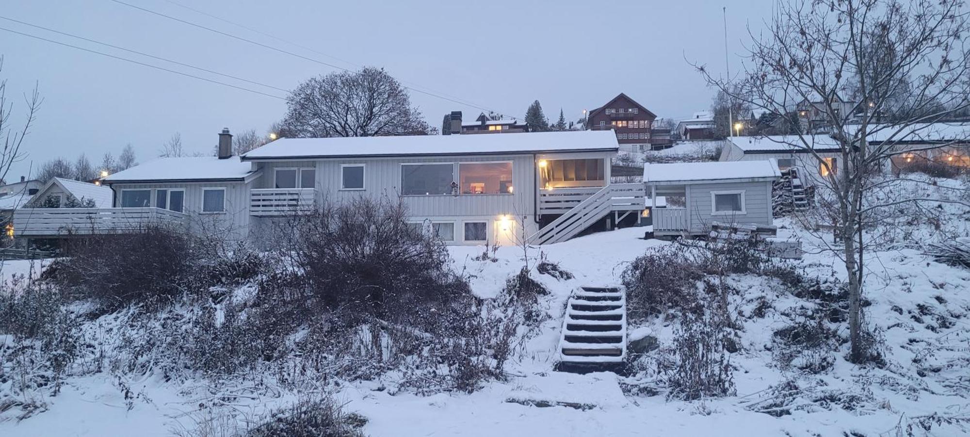 Hus Ved Lillestrom By Villa Eksteriør bilde